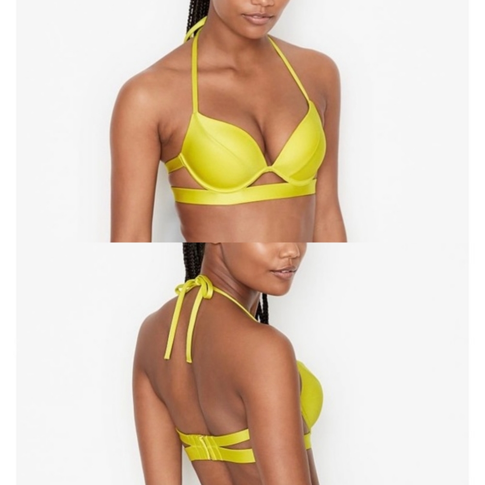 Victoria's Secret Yellow Bikini - Picture 3 of 11